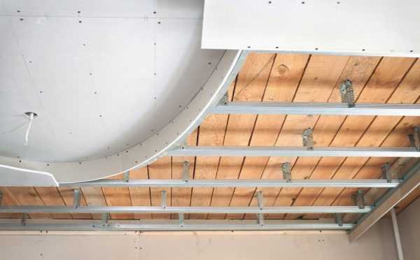 Потолок из гипсокартона двухуровневый на кухне – видео-инструкция по монтажу гипсокартонных потолочных подвесных многоуровневых конструкций своими руками, как сделать правильно, фото