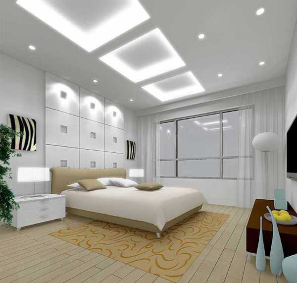 Потолок из гипсокартона в спальне – идеи-2018 дизайна подвесных гипсокартонных конструкций, самые красивые примеры оформления потолочных покрытий из гипсокартона