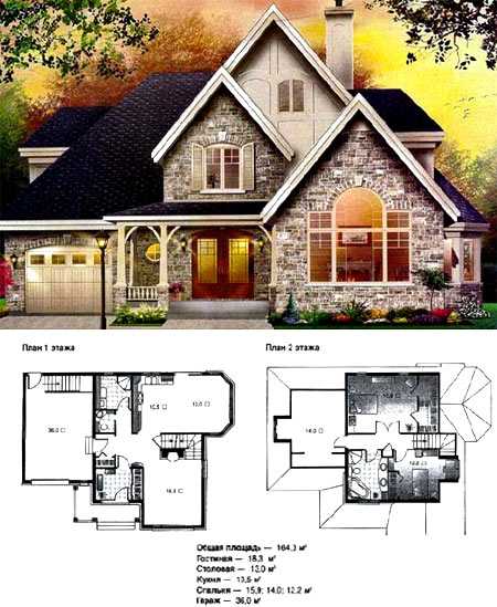 Проект кирпичного двухэтажного дома – Проекты двухэтажных кирпичных домов и коттеджей