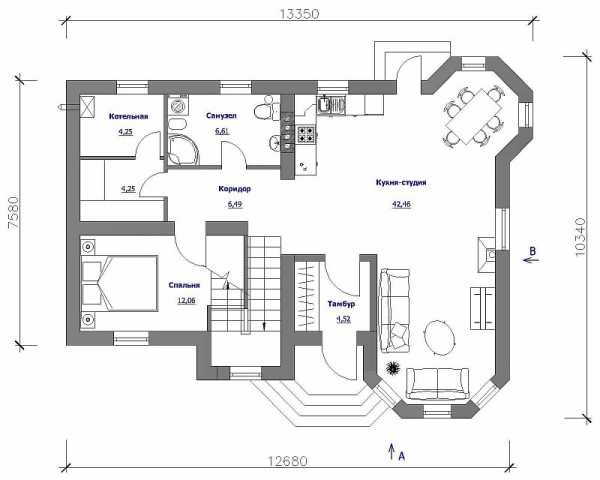 Проект небольшого 2 х этажного дома – Планировка двухэтажного дома 6х8, 8х8, 9х9, 10х10, 6х6, 7х8, 6х9 и других размеров с мансардой и без нее