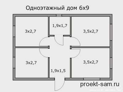 Проекты домов 10 на 9 одноэтажный – лучшие проекты дома с тремя спальнями размером 8 на 9 и 10 на 12 и гаражом, дизайн интерьера коттеджа площадью 100 кв. м