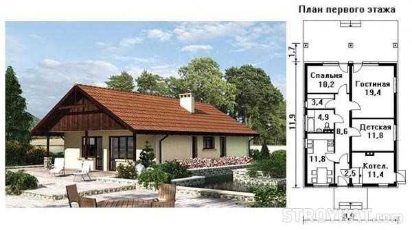 Проекты домов 11 на 9 с мансардой – Проекты домов 9 на 11 с мансардой. Дом размером 9 х 11 с мансардным этажом в Армении