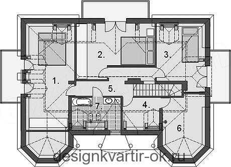 Проекты домов с мансардой бесплатно – Проекты домов с мансардой и проекты коттеджей с мансардой от архитектурного бюро DOM4M в России