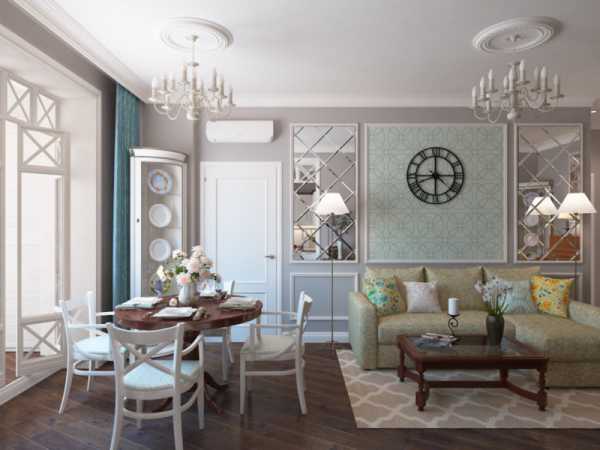 Прованс в интерьере гостиной – дизайн интерьера маленького зала, оформление с элементами «классики», современные примеры ремонта