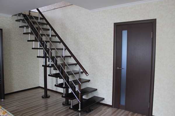 Прямая лестница – прямая на второй этаж, формы домов, фото вертикальных своими руками, узкие проемы, типы