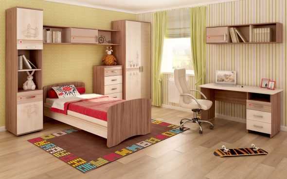 Прямоугольная комната детская – Дизайн прямоугольной детской комнаты: 30 фото