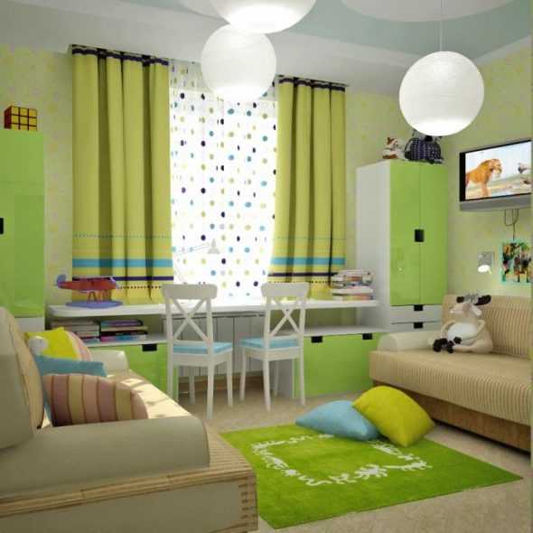 Прямоугольная комната детская – Дизайн прямоугольной детской комнаты: 30 фото
