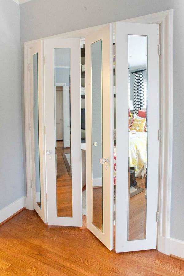 Раздвижная дверь в гардеробную с зеркалом – Обзор дверей для создания модной гардеробной: купе, раздвижные и другие интересные идеи