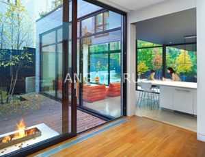 Раздвижные уличные стеклянные двери – стеклянные входные модели для частного дома, наружные двери на улицу из стеклокомпозита, гармошка и подвесные