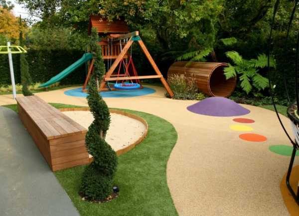 Размер детской площадки – строительство, оптимальные размеры, составляющие элементы, оформление