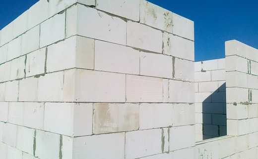 Размеры газобетонных блоков для несущих стен – технические характеристики, что это такое, толщина стен из газобетона, фото, видео-инструкция как сделать перегородку из газобетонных блоков