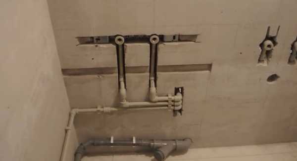 Разводка труб в ванной и туалете своими руками – Как грамотно сделать разводку труб в ванной своими руками