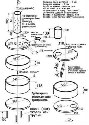 Сделать печку в гараж своими руками – установка, размеры самодельной дровяной печки, как правильно сделать дымоход, эффективный обогрев с помощью буржуйки, чертежи