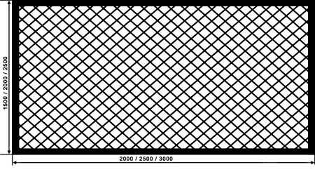 Сетка ограждение – Заборы из сварной сетки - преимущества и недостатки (46 фото): металлическое секционное ограждение из рулонного материала с полимерным покрытием, размер рулонов