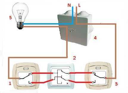 Схема 6 переключатель – Схема выключателя | Schneider Electric