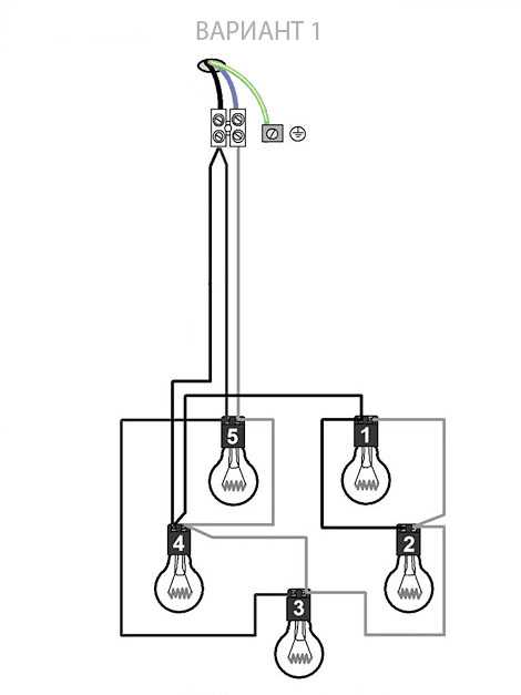 Схема подключения люстры на 3 плафона – Подключение люстры к выключателю: инструкции и полезные советы