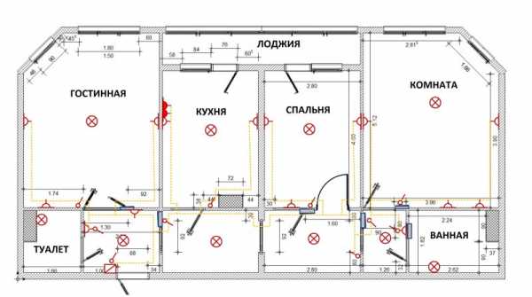 Схема разводки электропроводки – Разводка электрики в квартире: алгоритм работы, схемы электропроводки