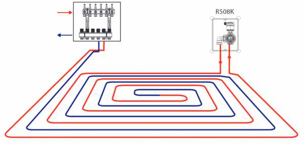 Схема теплые водяные полы – Способы устройства теплого водяного пола в частном доме: монтажные схемы, тонкости работ — от подготовки основания до присоединения к источнику тепла