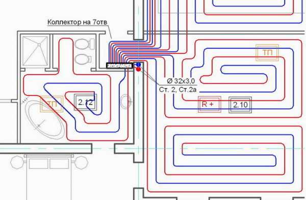 Схема теплые водяные полы – Способы устройства теплого водяного пола в частном доме: монтажные схемы, тонкости работ — от подготовки основания до присоединения к источнику тепла