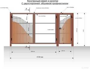 Схема установки откатных ворот – Откатные ворота своими руками - чертеж, схема, конструкция, инструкция. Монтаж, изготовление, установка,