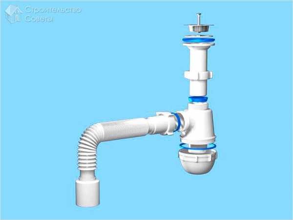 Сифон для раковины с переливом и отводом – Сифон для раковины с переливом. Тонкости выбора и монтажа