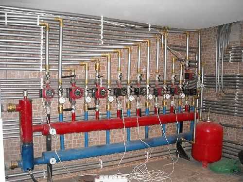Система отопления с радиаторами и теплым полом – Насосно-смесительный узел для подключения к котлу комбинированного отопления: радиаторы плюс теплый пол