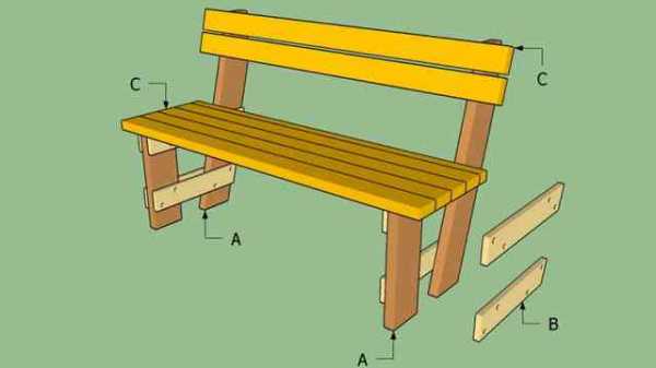 Скамейка своими руками со спинкой чертежи – Как сделать скамейку со спинкой своими руками — пошаговая инструкция по изготовлению лавочки с фото, видео и чертежами