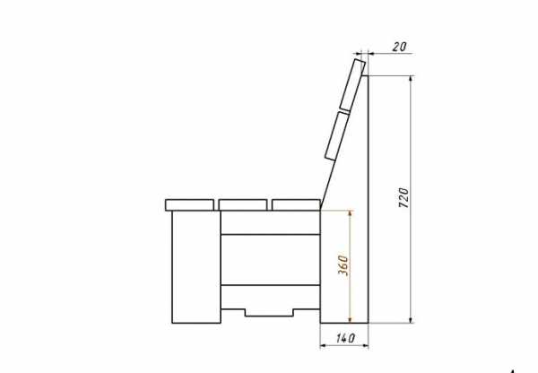 Скамейка своими руками со спинкой чертежи – Как сделать скамейку со спинкой своими руками — пошаговая инструкция по изготовлению лавочки с фото, видео и чертежами
