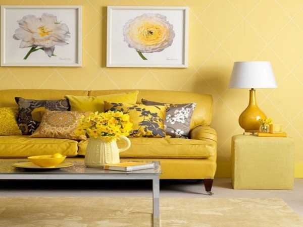 Сочетание серого и желтого – Гармоничный союз жёлтого и серого цветов для создания модного и элегантного интерьера