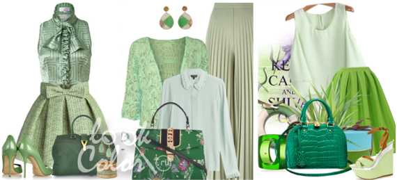 Сочетание зеленого цвета – С чем сочетается зеленый цвет в одежде, как составить гардероб