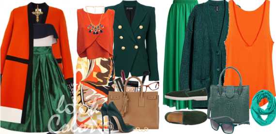 Сочетание зеленого цвета – С чем сочетается зеленый цвет в одежде, как составить гардероб