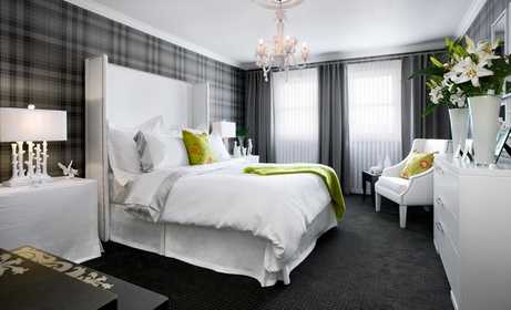Сочетание зеленого и серого – Серый цвет в интерьере гостиной и спальни. Сочетание цветов с серым цветом. Фото