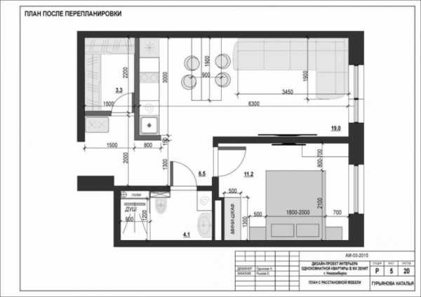 Современный дизайн двухкомнатной квартиры – проект интерьера типового жилища, идеи ремонта для помещения площадью 44 кв. м, красивый вариант для малогабаритной «двушки»
