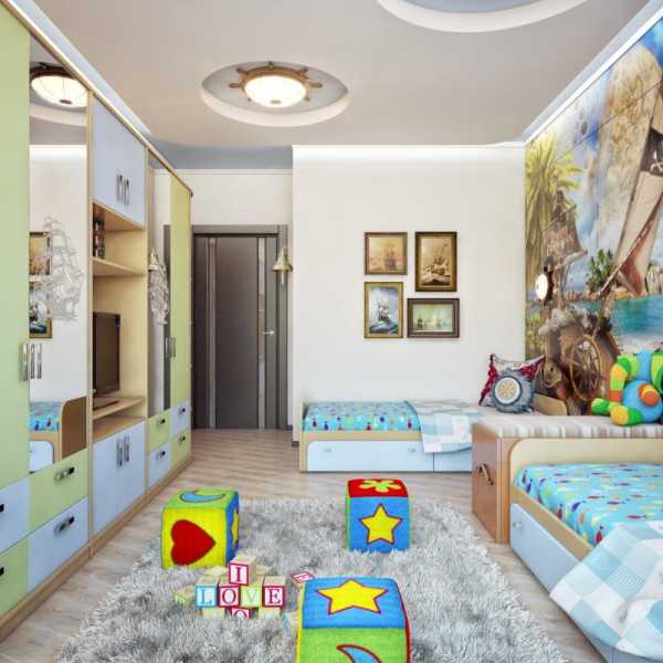 Спальня для мальчика и девочки вместе фото – Детская комната для мальчика и девочки: дизайн фото, вместе, двухъярусная кровать, оформление зонирования, идеи мебели для подростков, интерьер