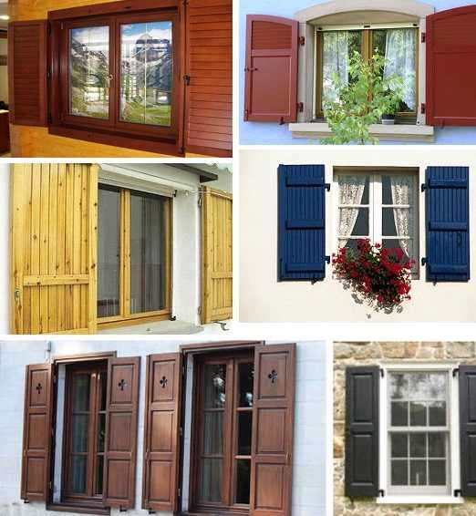 Ставни жалюзи на окна – защитные уличные жалюзи, металлические внешние модели на окна дома и на веранду, горизонтальные и вертикальные фасадные ставни