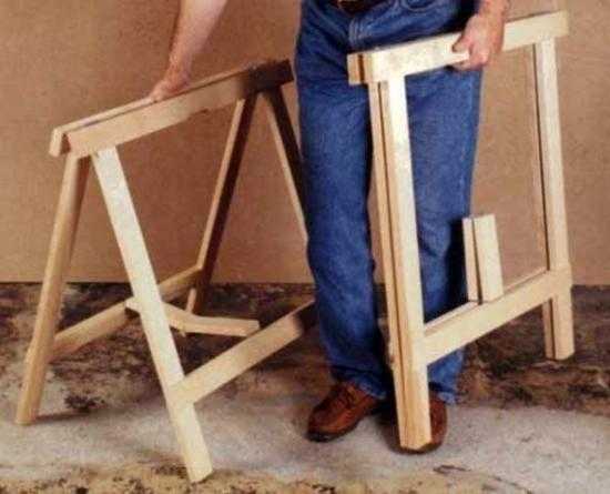 Строительные подмостки своими руками – Как сделать строительные деревянные подмости (козлы) своими руками за 100 минут
