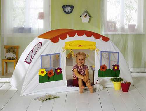Своими руками детская палатка домик – Детская палатка своими руками 500 фото, пошаговые инструкции