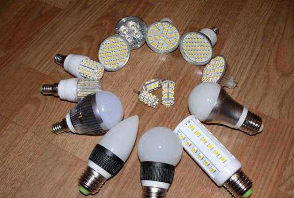 Типы светодиодных ламп освещения – виды, типы цоколей, технические данные, излучаемая яркость, температура света, производители и модели, фото