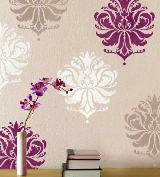 Трафареты для стен цветы распечатать бесплатно большие размеры – Готовые трафареты цветов и бабочек на стену для декора и рисования своими руками
