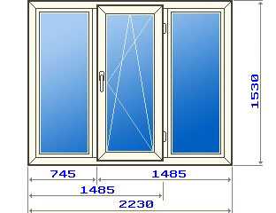 Трехстворчатое окно фото – Виды пластиковых окон, обзор всех типов пластиковых окон, какое пластиковое окно выбрать