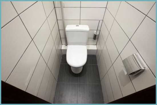 Туалет плиткой дизайн – бюджетный вариант дизайна и идеи-2018 оформления, сравнение до и после ремонта и отделки кафелем, как положить своими руками