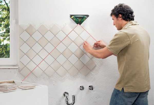 Укладка диагональная укладка плитки – Укладка плитки по диагонали на пол – особенности выполнения работ