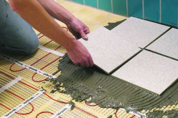 Укладка плитки на пол с подогревом – Укладка плитки на теплый пол