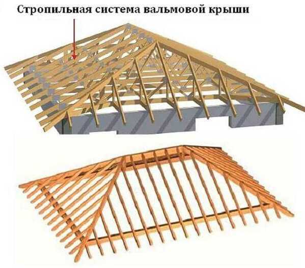 Установка стропил четырехскатной крыши – Стропильная система четырехскатной крыши: схемы и монтаж конструкции