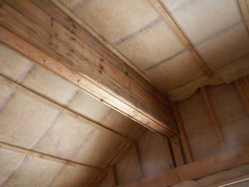 Утепление бетонного потолка изнутри – Как утеплить потолок изнутри дома: утепление потолка в частном доме пеноплексом изнутри, чем можно утеплить?