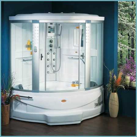 Ванная душевая кабина 2 в 1 – Ванная совмещенная с душевой кабиной или душевой бокс с ванной - 2 в 1