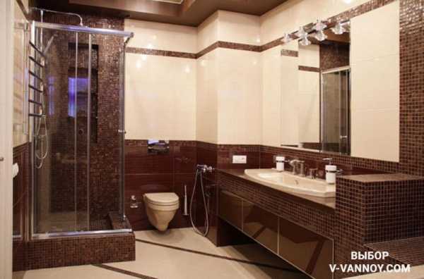 Варианты отделки ванной комнаты и туалета плиткой фото – Отделка ванной комнаты плиткой - Фото идей, Видео отделки своими руками