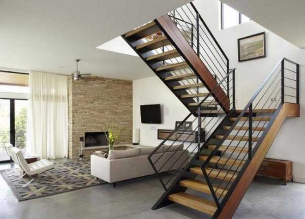 Выдвижные лестницы на второй этаж – железные и бетонные, модульные и складные, компактные и сборные, прямые бетонные одномаршевые, а также особенности их монтажа