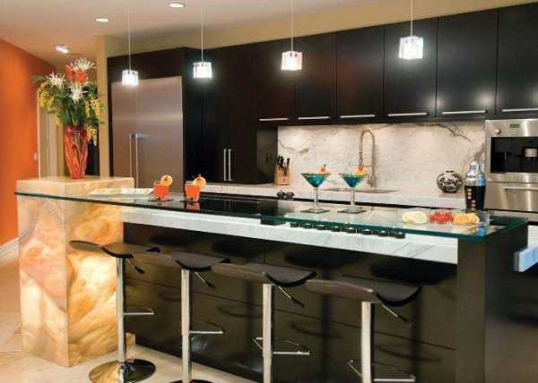 Высота барной стойки на кухне от пола – Размеры барной стойки и стульев для кухни – наглядные примеры с фото в интерьере