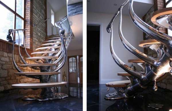 Железная лестница на второй этаж с деревянными ступенями – Металлическая лестница в дом на второй этаж своими руками. Пошаговая инструкция